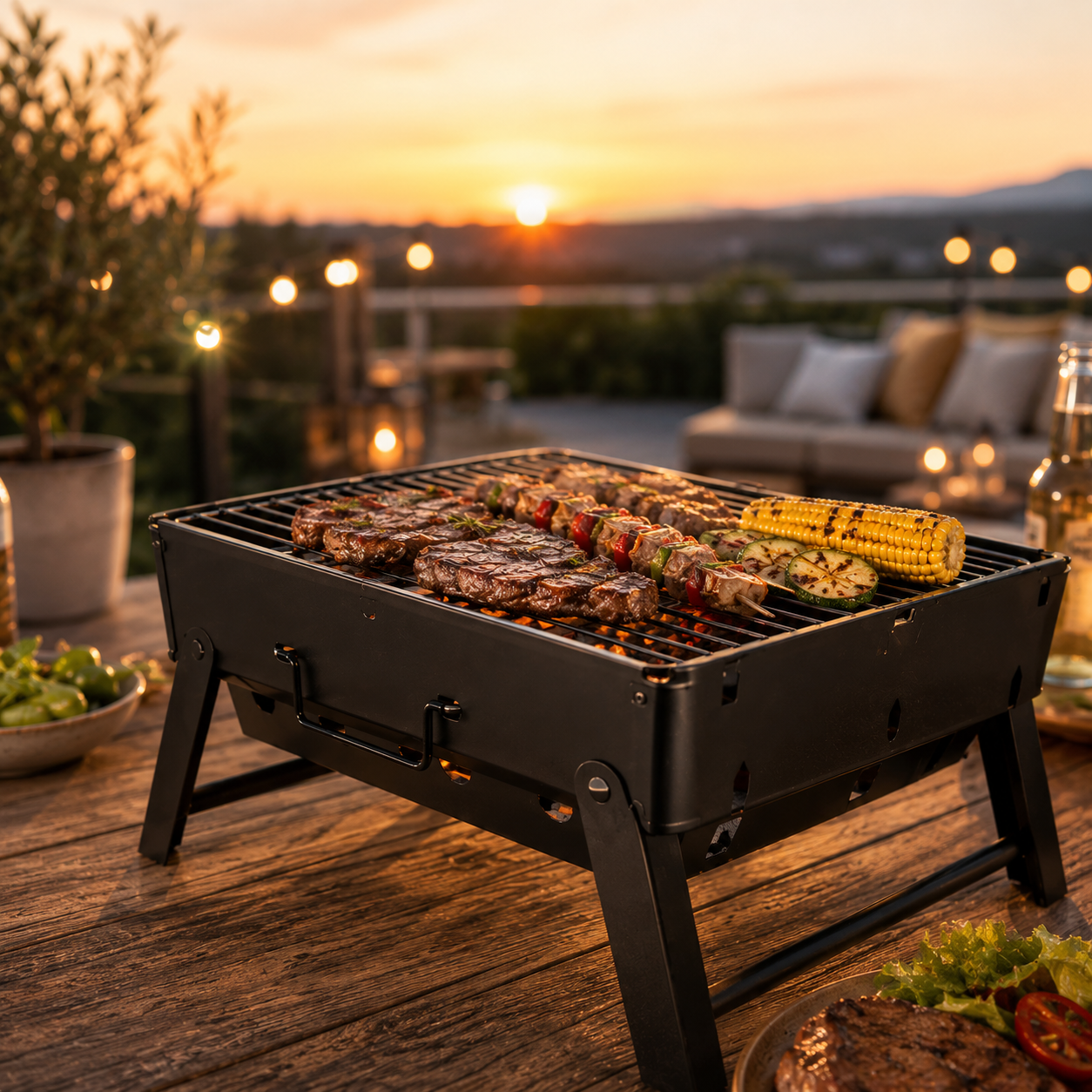 Barbacoa Portátil Plegable BearBQ