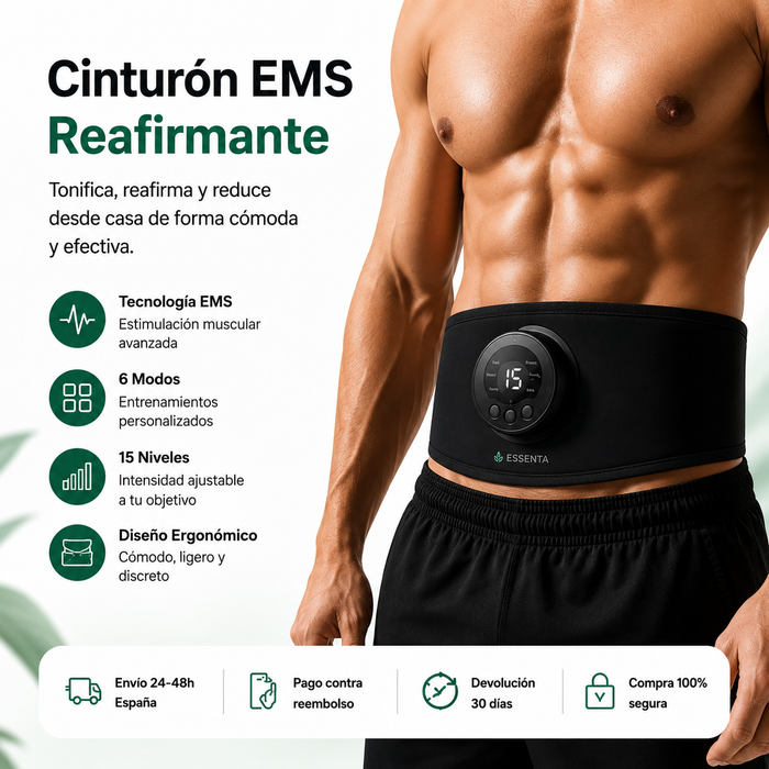 EMS Sculpt Belt™ — Tonificación Inteligente