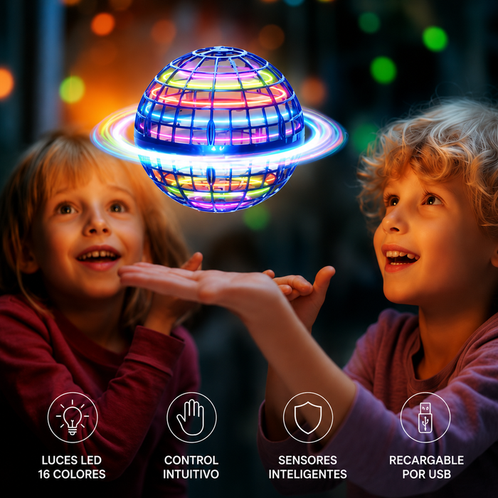 Mini Dron Bola Mágica LED | Diversión que desafía la gravedad